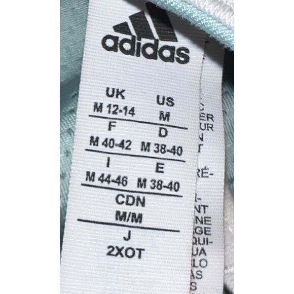 Womens Adidas Bralette Mint Green Workout Top MEDIUM - Picture 5 of 6